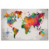 murando n-A-0231-d-a Painting by Numbers World Map 60 x 40