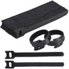 ColorfylCoco Velcro Cable Ties Length 15cm (150mm) x 30pcs Nylon