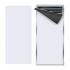 PATIKIL 11.5"x4.25" Magnetic Vent Cover, Floor Wall Air Registers Cover High Strength Magnetic Vent Blocker for Home RV HVAC Fireplace Furnace, White