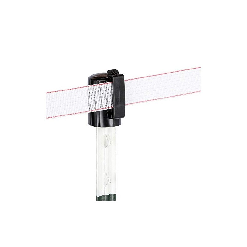Agrarzone 10 x Head Insulator for T-Posts Black - Robust