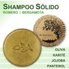 Shampoo Sólido de Romero y Bergamota, Control de Caída,100gr