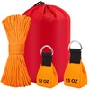 LOYIM 4 Pcs Arborist Throw Line Kit, 12oz+15oz Throw Weight