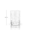 Viski Raye Gem Crystal Tumblers, Set of 2