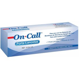 On Call Plus Disparador De Lancetas Lancetero On Call Plus + 100 Lancetas