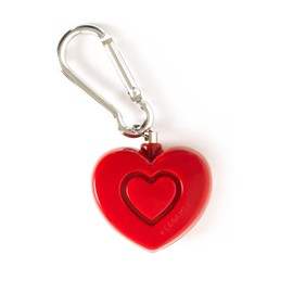 Legami - Personal Security Alarm with LED Light, SOS Personal Alarm, Allows You to Attract Attention, Sound Power of Signal 110dB, Light Voltage 4.5V, Red