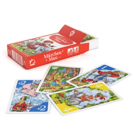 TS Spielkarten | Mau Mau Playing Cards Fairy Tale - Hand-Painted Children's Game for Children from 3 Years | Fairy Tale Mau