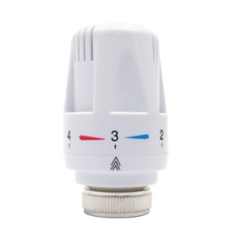 Temperature Control Valves Thermostatic Valve Head Automatic Standard Radiator Valves Replacement Fixed Head (Head Only)