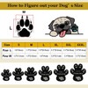 Phaechild Dog Paw Pads Anti-Slip Grips,Dog Paw Protectors for Senior