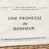 HEADS BNR-KCB2-S Insulated Bag with Basket Bonheur Eco Bag, White,