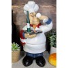 Ebros Gift Master Chef Pierre Wine Tasting French Bistro Statue