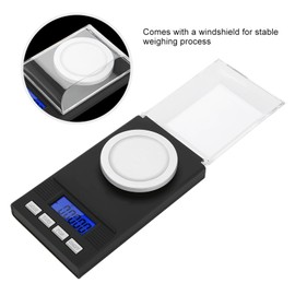 Precision Scales 20 g/0.001 g, Milligram Scales with Calibration Weight, Pocket Scale, Gold Scale, Coin Scale, Jewellery Scale, Digital Letter Scales with Tare Function, PCS Function (20 g)