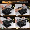 Mini Table Saw, 100W Portable Small Desktop Electric Saw, Speed
