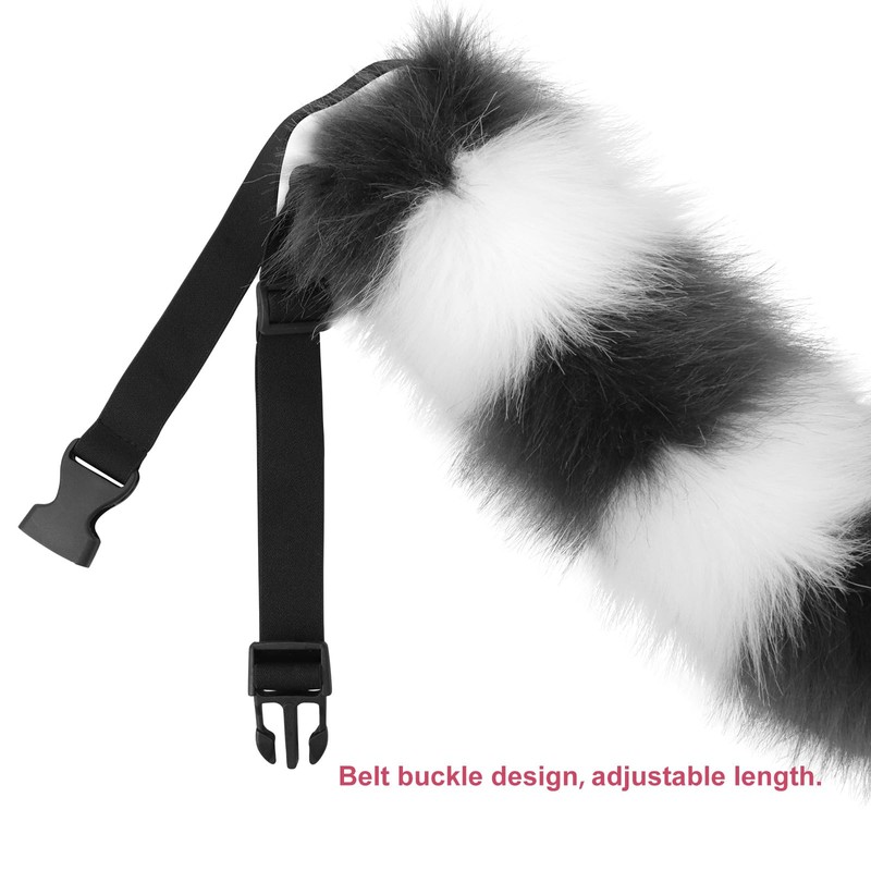 DRESHOW Fox Fur Tail Cosplay Costume Party Super Huge Fluffy