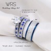Two Rings His Hers Wedding Ring Sets Couples Matching Rings