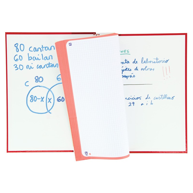Oxford 936137 - Extrahard Cover Blue Notepad A4 Size 80