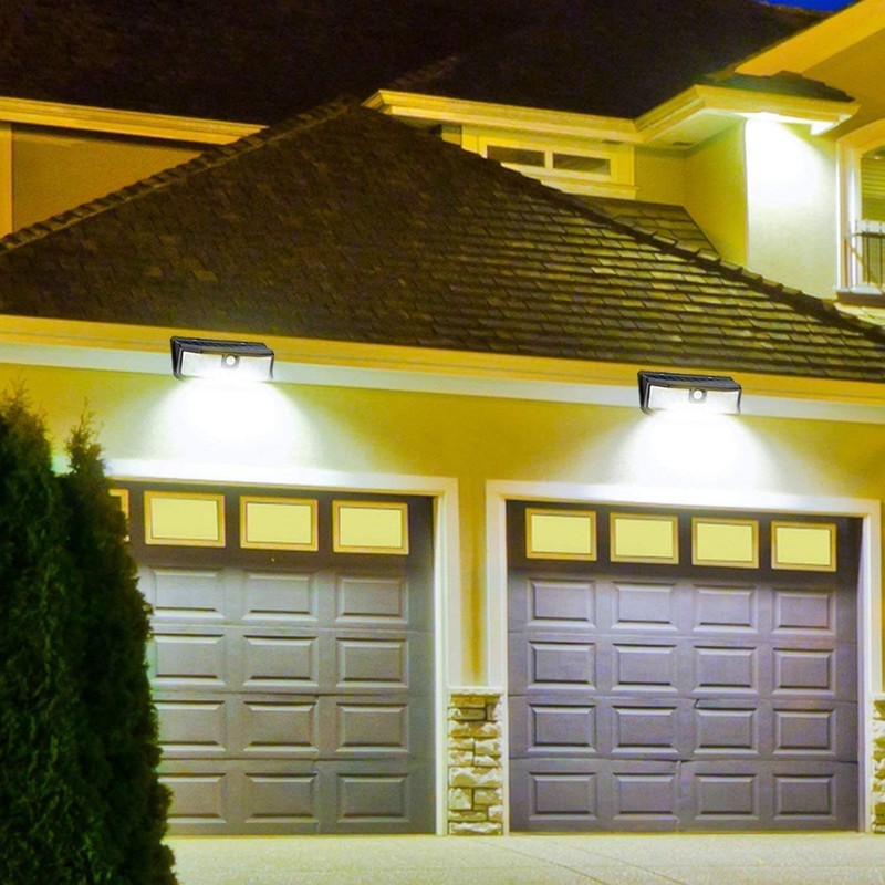 Aootek Solar Outdoor Motion Sensor Lights 2500Lm Solar Panel to