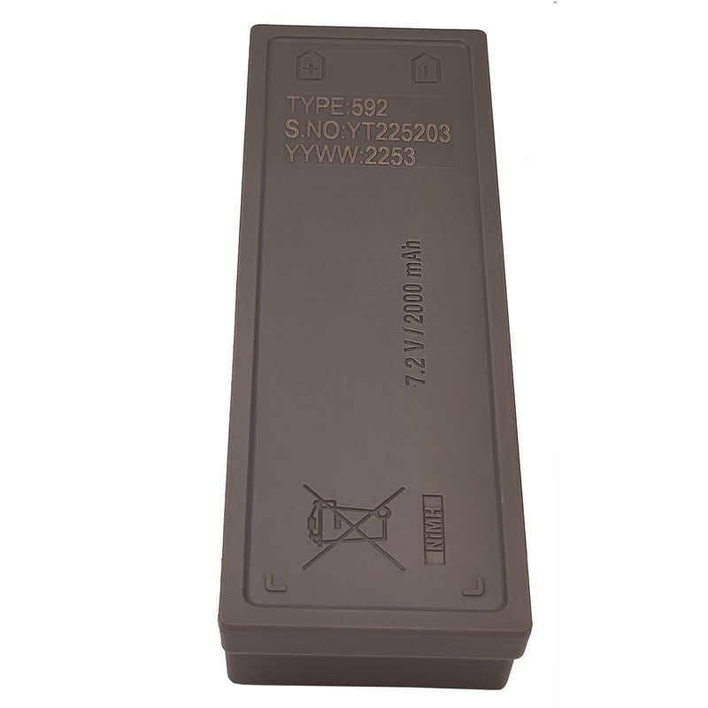 Zivases 2-Pack 2000mAh RSC7220 13445 NiMH 592 Battery 7.2V for