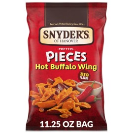 Snyder's New - Snyder's of Hanover Pretzel Pieces, 11.25 Oz  - ( Select Your Flavor ) - Buffalo-Wing