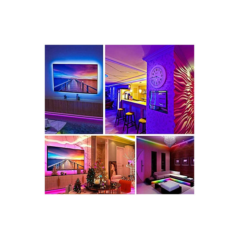 Led Strip Lights 16.4FT RGB Led Room Lights 5050 LED