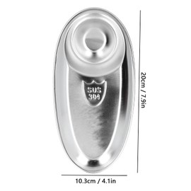 Snack Plate, Dumpling Tray with Dipping Section 304 Stainless Steel Silver Oval Divided Spice Dish for Home Outdoor Camping(Small)