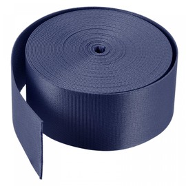 sourcing map Flat Nylon Webbing Strap 2 Inch 10 Yards Dark Blue for Backpack, Luggage-rack
