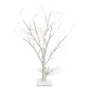 Lillian Vernon White Birch Light-Up Easter Tree - 15" Tabletop
