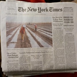 THE NEW YORK TIMES NYT - TUESDAY APRIL 6, 2021 (NEW YORK & DEMOCRATS)