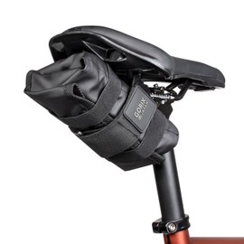 Gorix Saddle Bag, Road Bike, Waterproof, Bicycle Saddle Roll (GURURIN), Lightweight, Large Capacity, Multiple Storage, Stylish, Frame Bag, Cross Bike, Small Items, Gravel