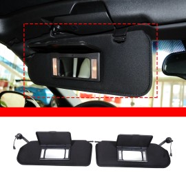 Carworld66 Car Interior Sun Visor Replacement Trim Accessories For Corvette C5 1997-2004