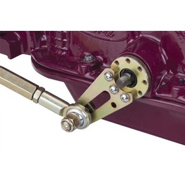 Lokar ACA-1808 Adjustable Column Shift Linkage with Selector Shaft and Flange/Arm for Ford 4R70W/AODE Transmission