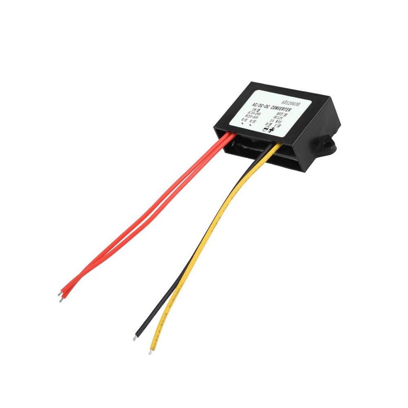 AC-DC Converter, AC 24V to DC 12V 3A Rectifier Step-Down