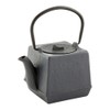 Restaurantware Tetsubin 27 Ounce Cast Iron Teapot 1 Cube Iron