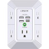 POWRUI 6 Charger USB Wall Charger Surge Protector
