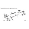 Honda 05 - 25 HONDA PILOT EXHAUST PRE CHAMBER CATALYTIC