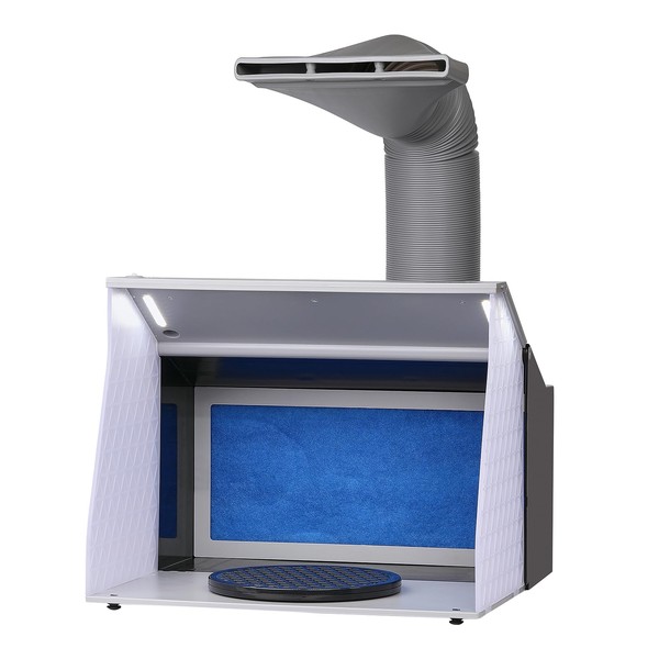 VEVOR Airbrush Spray Booth, Portable Hobby Airbrush Paint Spray Booth