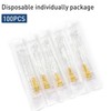 100PCS 25 Gauge 1 inch Needle Lab Accessories, Refilling Inks,Individually