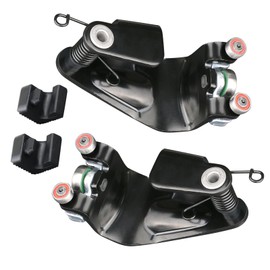 Sliding Door Roller Assembly w/Metal Bearing & Rail Stoppers for Power Slide Door Left Driver & Right Passenger Side Compatible with Honda Odyssey Van 2005 2006 2007 2008 2009 2010