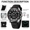 LN LENQIN Mens Watches Analog Quartz Watches for Men 30M