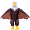 Inflatable Bald Eagle Costume for Adult Blow up Eagle Mascot