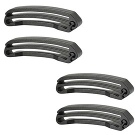 Backpack Webbing Strap Belt with Slide Buckle and Keeper Set, Plastic Connecting Clips (4)