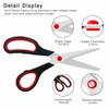 Scissors, 2 Pack 7.5 inch Scissors for Office and Home,
