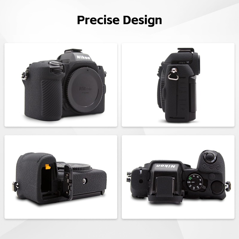 Rieibi Z50II Case, Frosted Silicone Protective case for Nikon Z50II