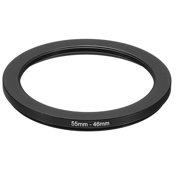 PATIKIL 55mm-46mm Metal Step Down Ring Camera Lens Filter Adapter