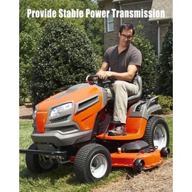 42" Deck Belt Fit for AYP Poulan Husqvarna Ariens, Lawn Mower Drive Belt 1/2" x 100 1/4" Replace 197253 21547025 532197253 21546422 21547238