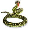 GDZRDFLH Stuffed Snake Animal, 80 in Stuffed Snake Plush,Large Giant