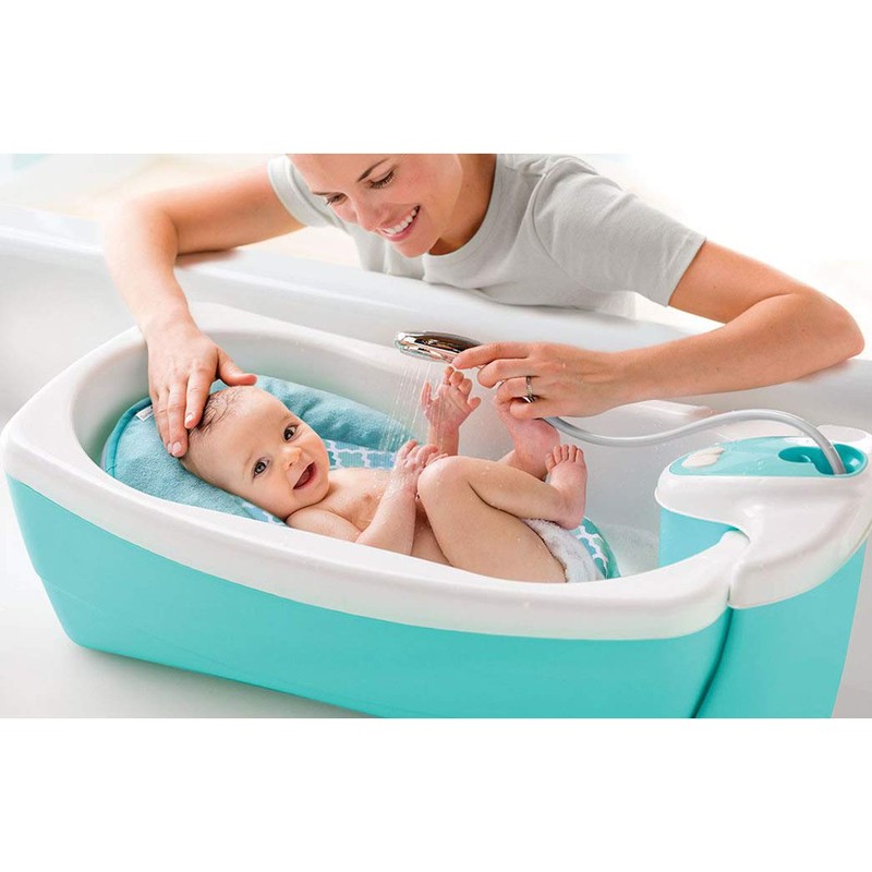Summer Infant Lil Luxuries Whirlpool Bubbling Spa & Shower (Blue)