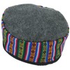Siesta Nepalese Wool Smoking Hat - Grey (Medium)