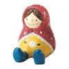 naughty animal matryoshka red