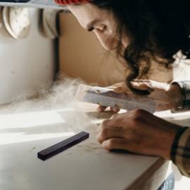 STOBOK Wood Turning Pen Making Kit Wood Pen Blanks 8pcs Natural Wood Turning Pen Solid Carving Blocks Wooden Stick Cut Offs for DIY Crafts Exotic Wood Blanks