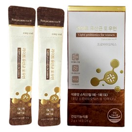 Research Light Lactobacillus for Women Probiotics 14 packets / 리서쳐스 라이트 유산균 포우먼 프로바이오틱스 14포